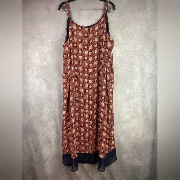 Lane Bryant Maxi flattering Boho Fairy Slip Layers Women's Dress size 22/24 - Picture 2 of 8